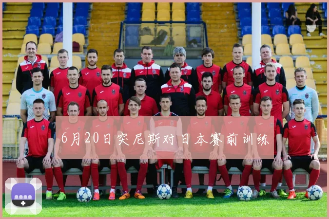6月20日突尼斯对日本赛前训练